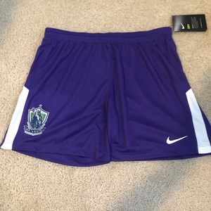 Purple Nike St. Louis Scott Gallagher shorts
